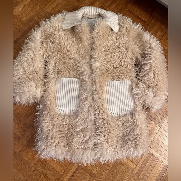 A.L.C faux fur coat - Picture 4 of 10
